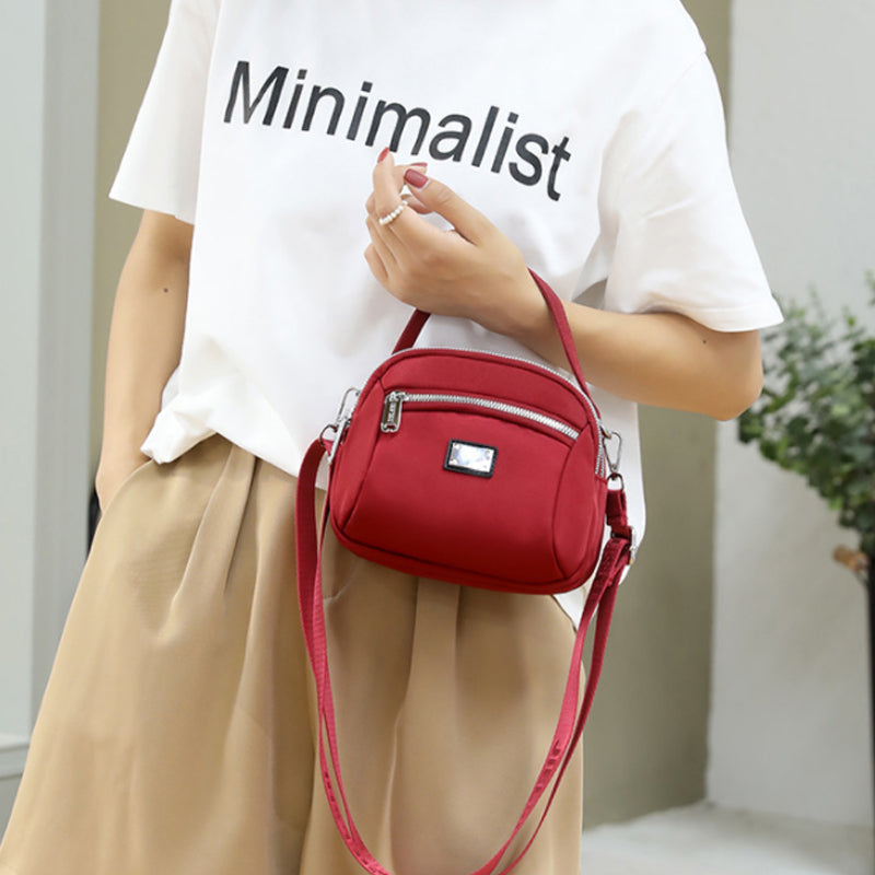 Kalsten | Lightweight Solid Nylon Shoulder Bag