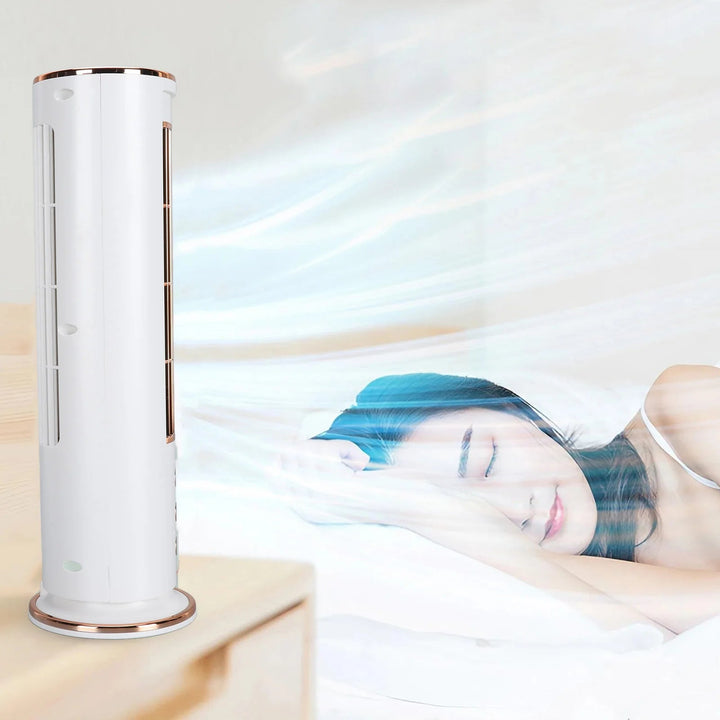 Bladeless Desktop Air Conditioner Fan with Remote Control | Kalsten