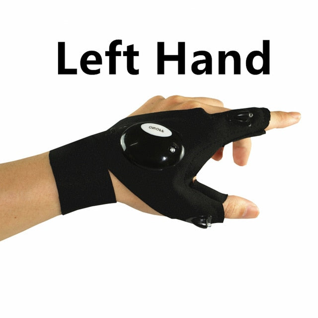 Fingerless Glove LED Flashlight | Kalsten