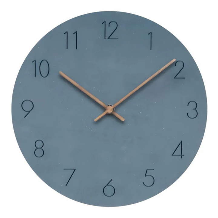 Kalsten | Large Wooden Wall Clock – Minimalist Design with Silent Movement
