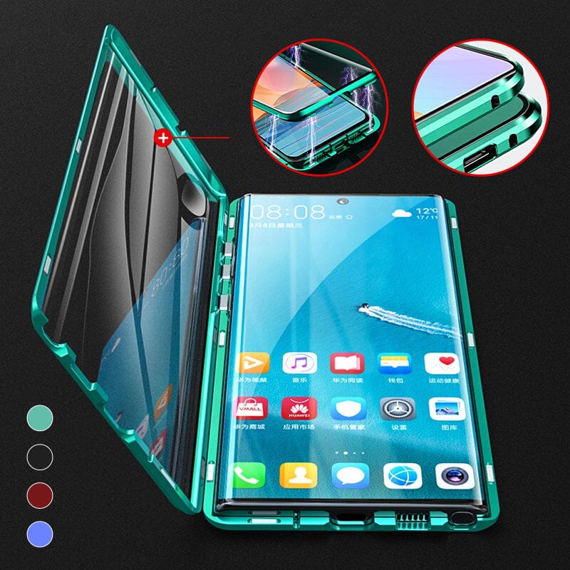 Kalsten | Samsung magnetic tempered glass double-sided phone case