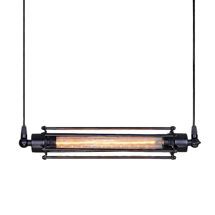 Iron Antique Flute Retro Industrial Style Pendant Lights with Tungsten Bulb | Kalsten
