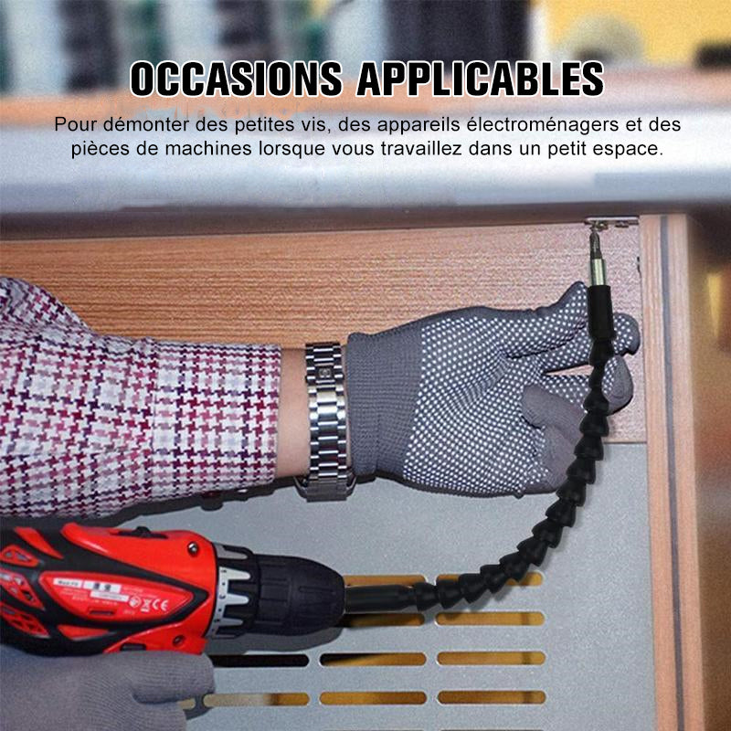 Flexible Drill Bit Extension Soft Shaft Screwdriver | Kalsten