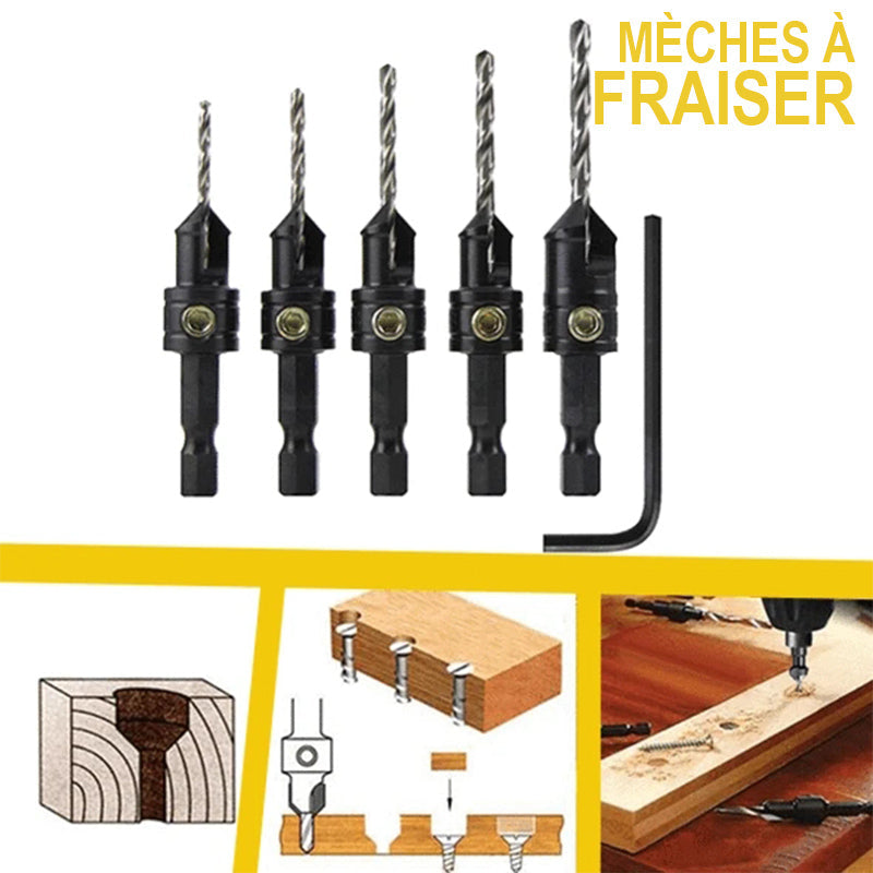 Helical Forests for Woodworking (5 PCs) | Kalsten