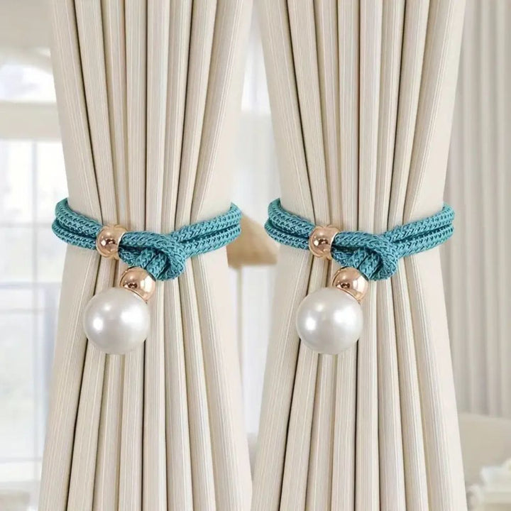 Kalsten | Lustrous Pearl Curtain Tie Back | 2 Pcs Set