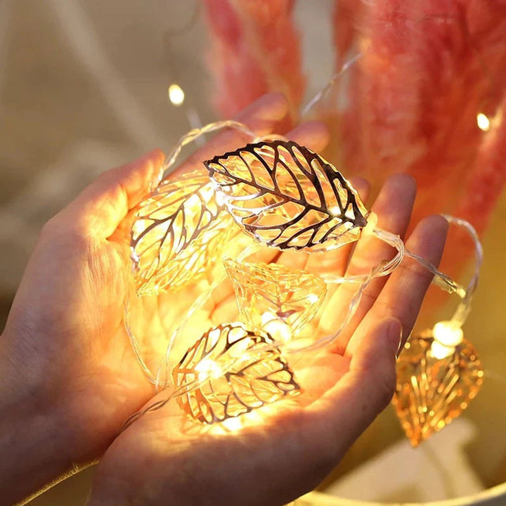 Kalsten | Golden Leaf Fairy Lights