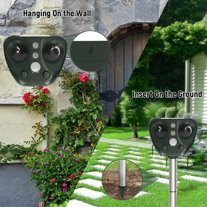 Kalsten | Ultrasonic Bird Repeller, Solar Powered