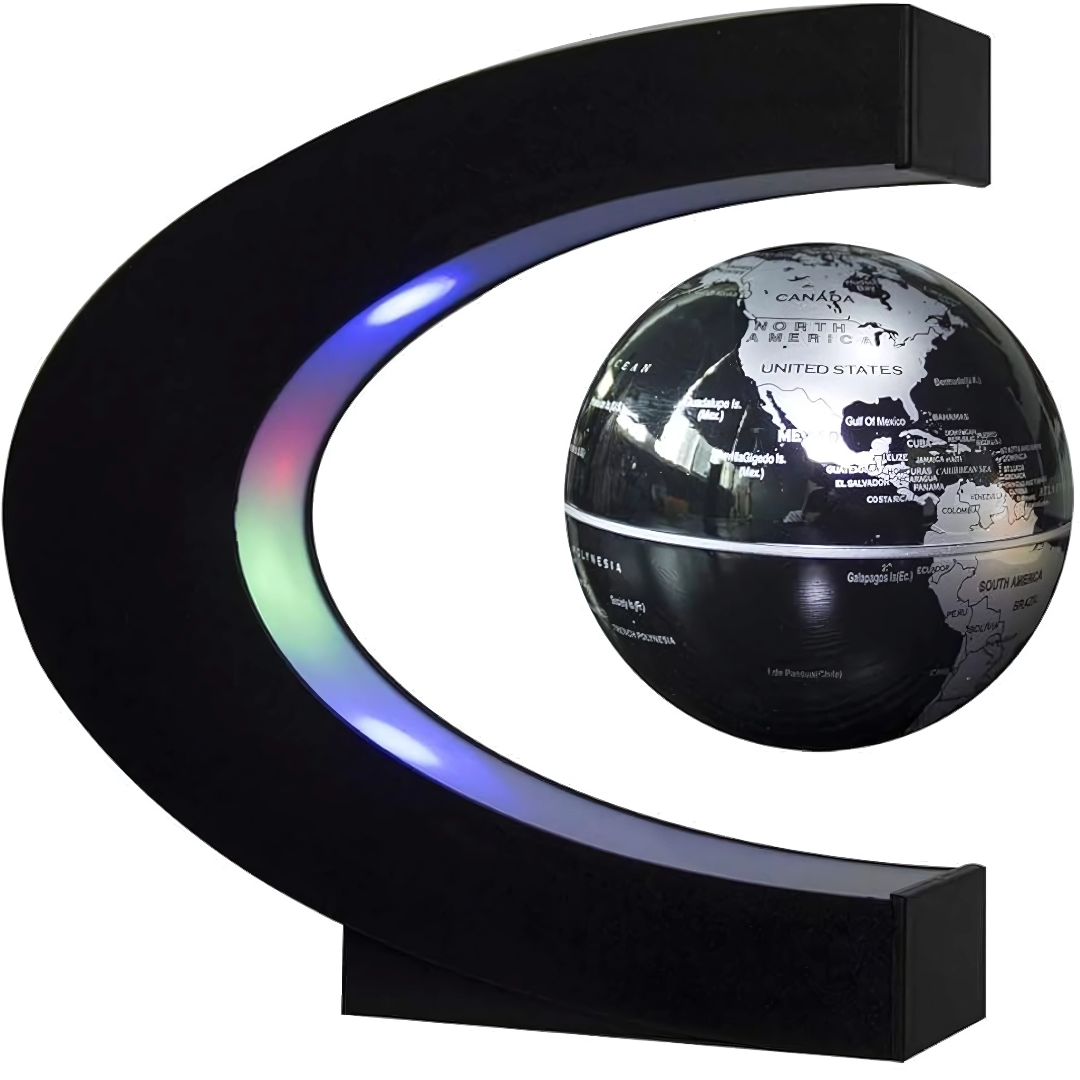 Kalsten | AstroGlobe LED World Globe – Floating Globe Lamp with Magnetic Suspension