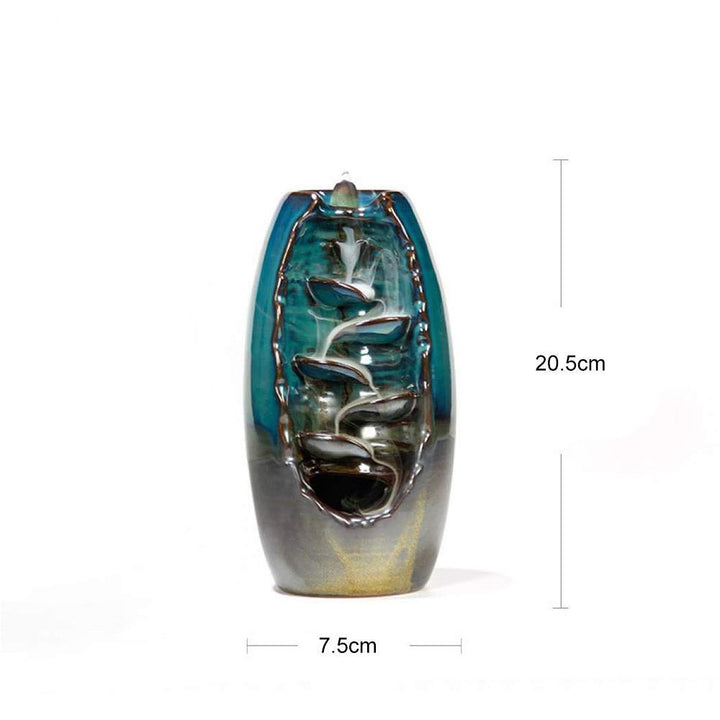 Kalsten | Mountain River Waterfall Back-flow Incense Holder