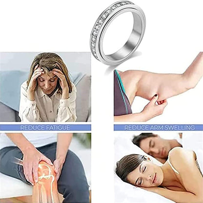 BowLift | Thermogenic moissanite rotating ring
