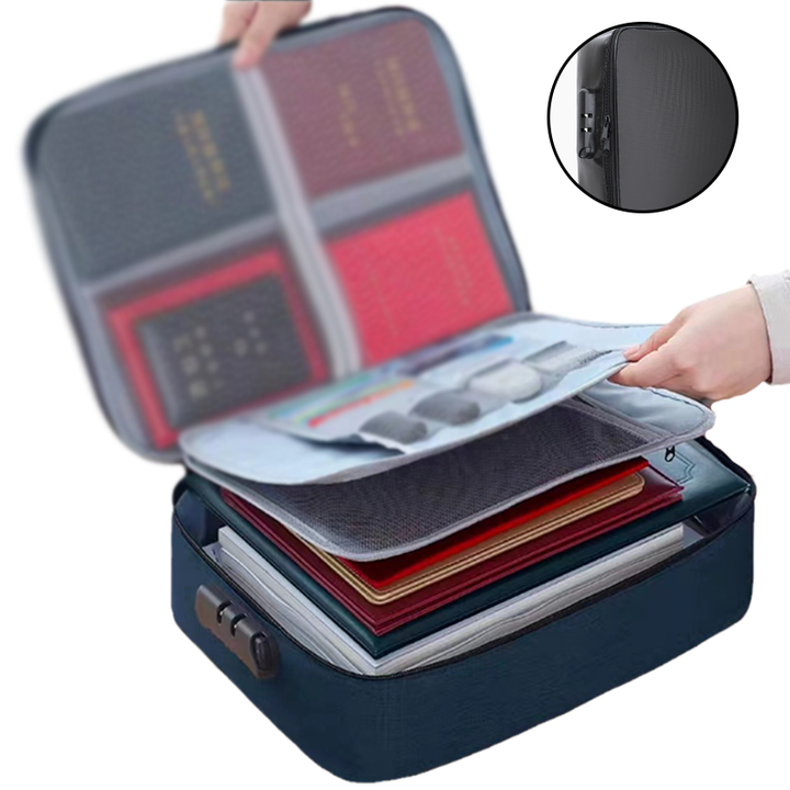 Kalsten | Waterproof and fireproof sealable document storage bag