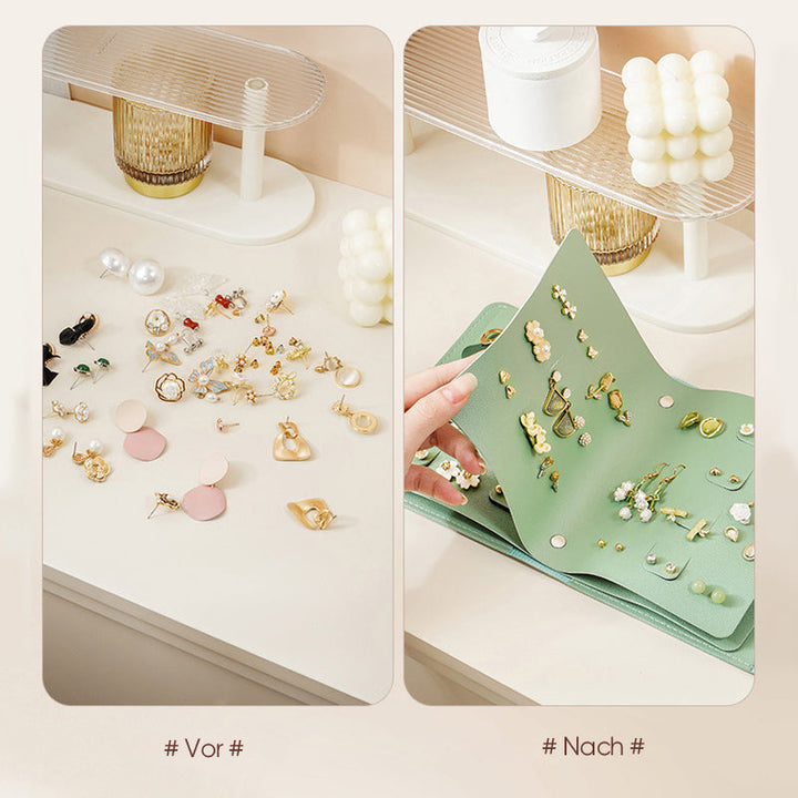 Multifunctional portable travel storage bag for earrings | Kalsten