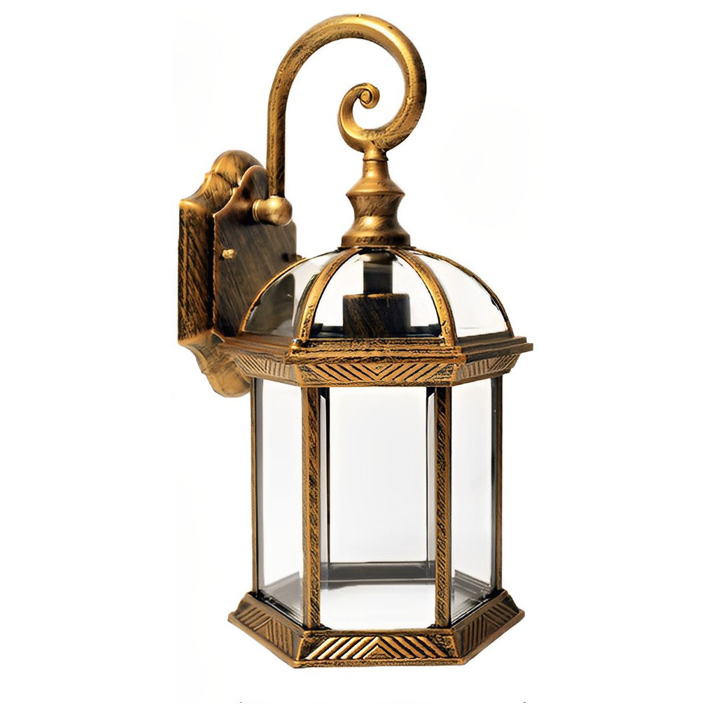 Double-layer Waterproof Glass E27 Vintage Wall Sconce Lighting Wall Lamp | Kalsten