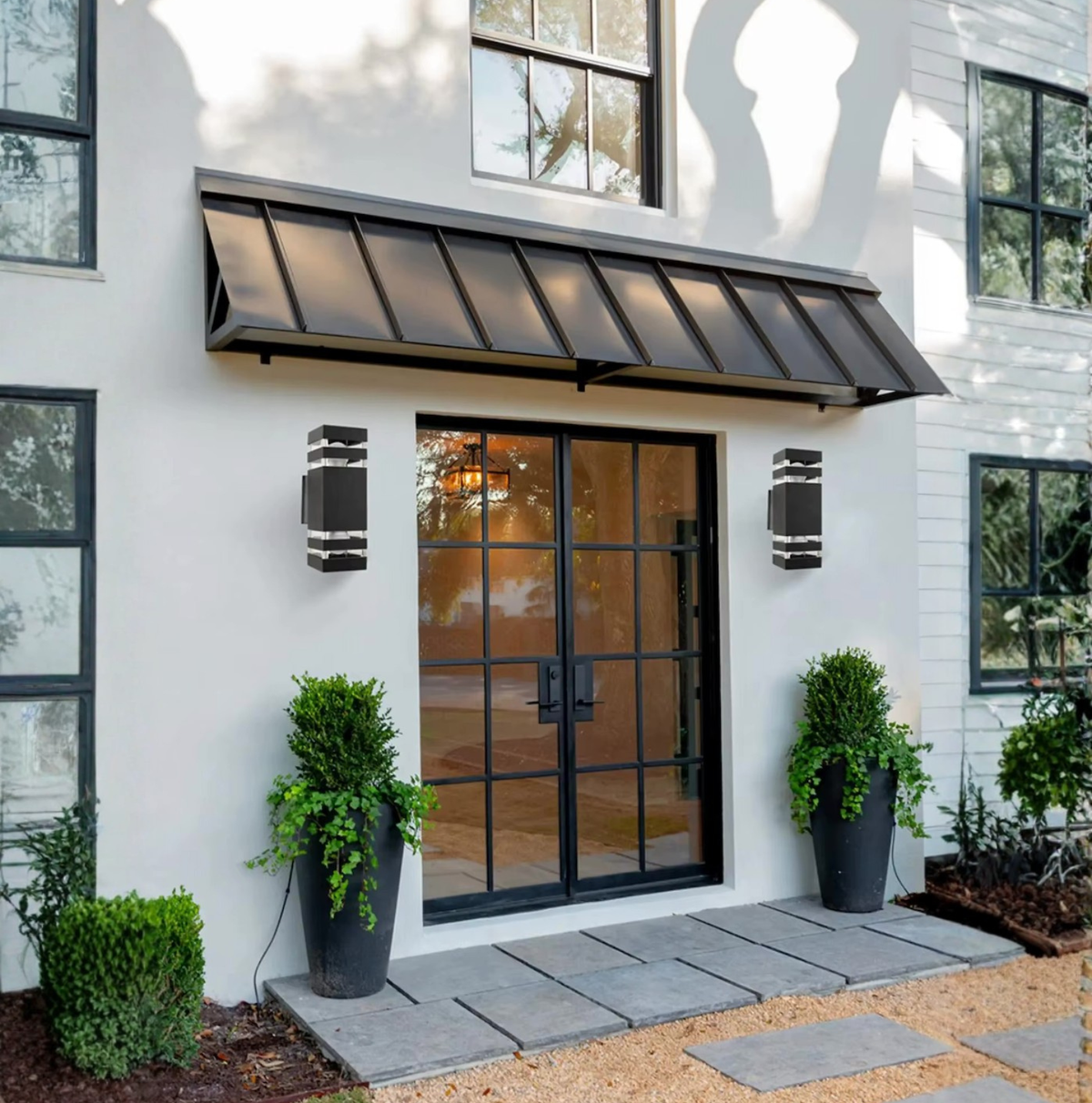 LED Outdoor Wall Lantern Sconce