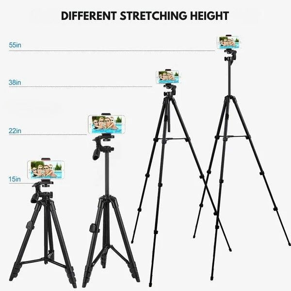 Kalsten | Extendable Phone Tripod with Bluetooth Remote - Versatile Selfie Stick & Stand