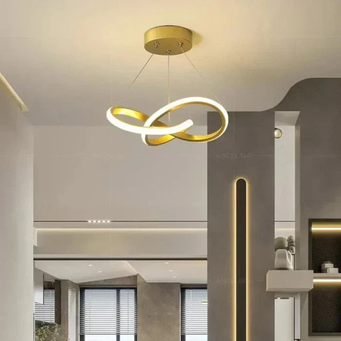 Modern LED Ceiling Lamp - WaveGlow | Kalsten
