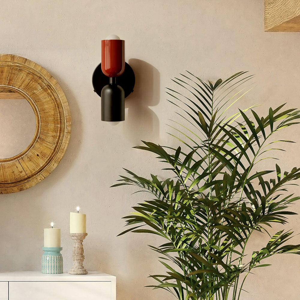 Kalsten | Modern Vintage Double-Headed Utility Room Wall Light - Stylish Illumination for Contemporary Spaces