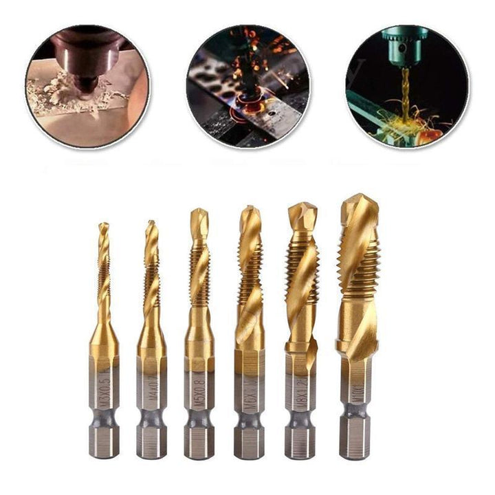 6-piece metric tap set | Kalsten