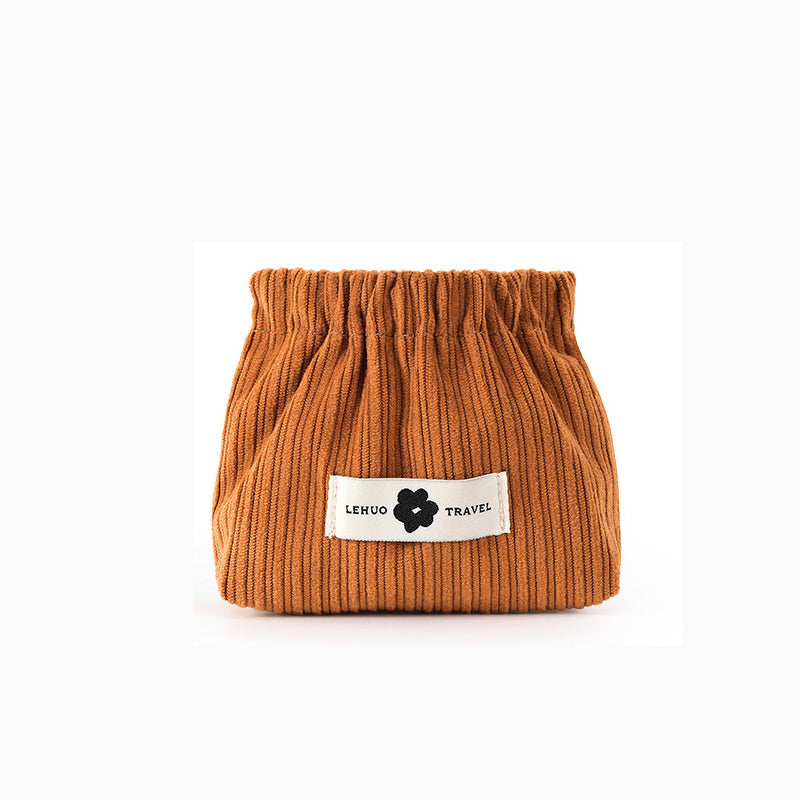 Corduroy elastic tie organizer | Kalsten