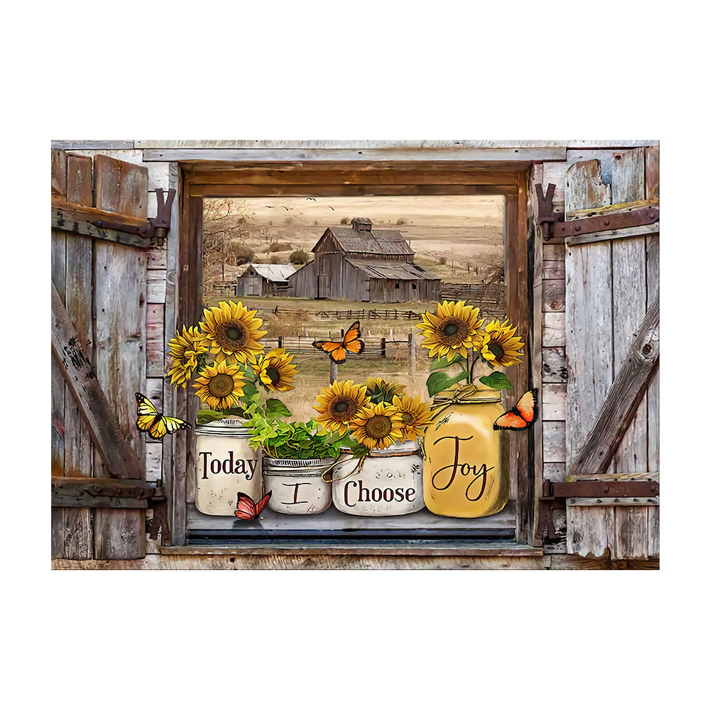 Kalsten | Butterfly Sunflower Wall Art