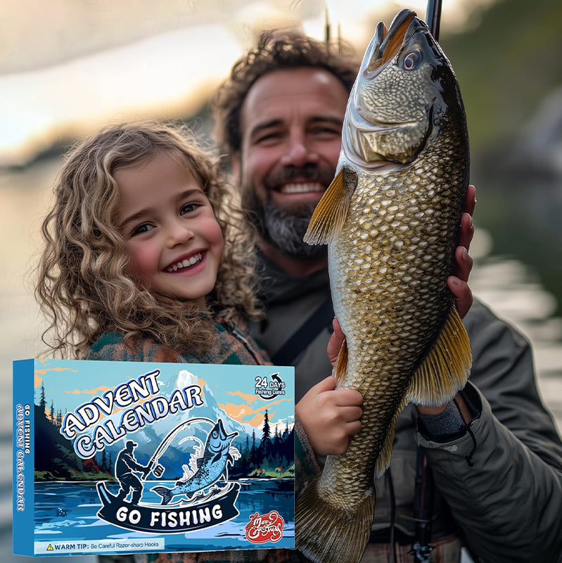 24-Day Fishing Rod Advent Calendar