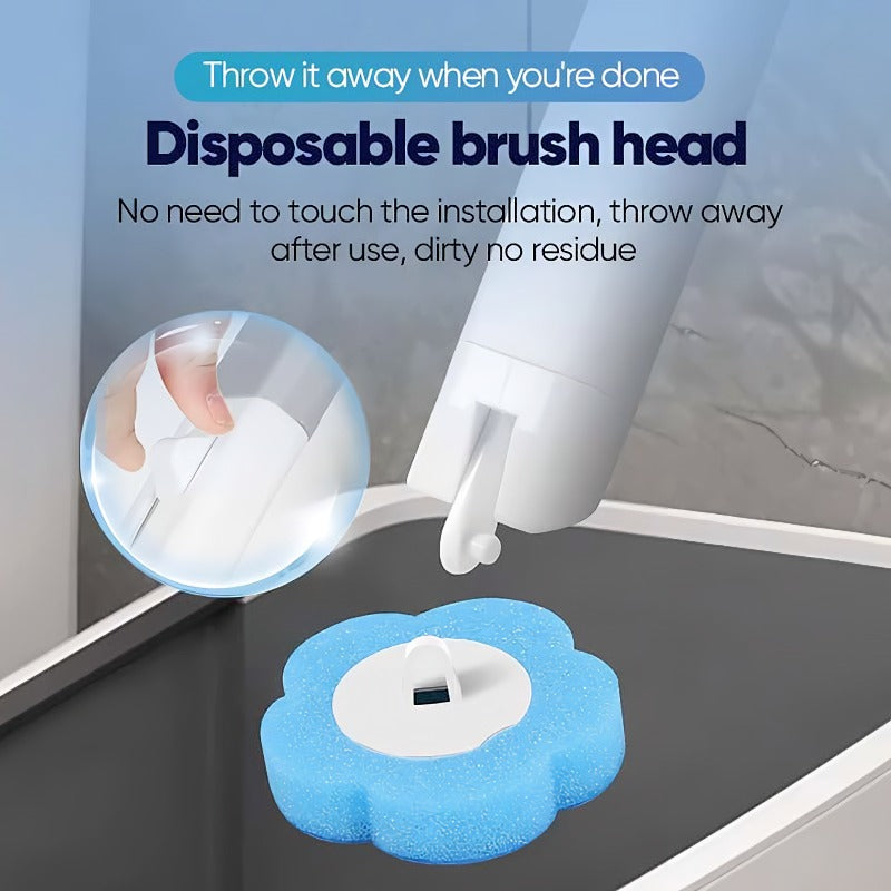 Kalsten | Disposable sponge head toilet brush