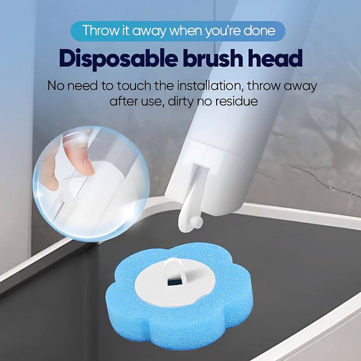 Kalsten | Disposable sponge head toilet brush