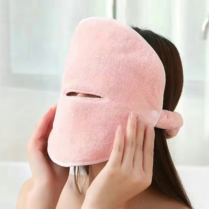 Moisturizing facial towel made of coral velours | Kalsten