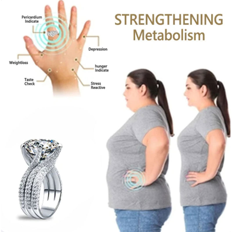 Kalsten | Magnetic Moissanite Lymphatic Drainage Ring