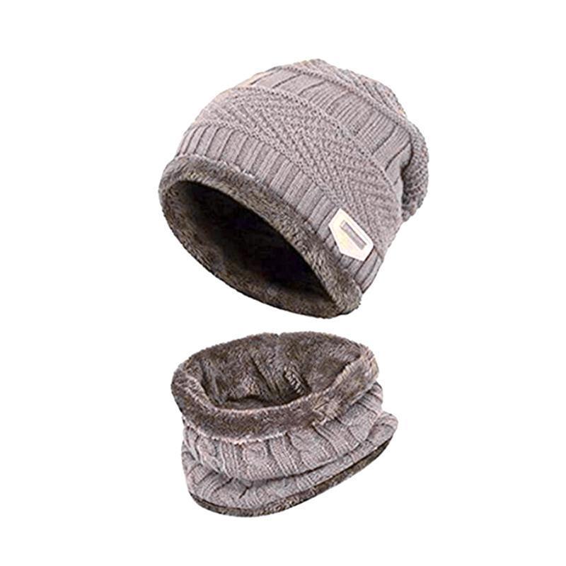 Winter Hat with Scarf Set