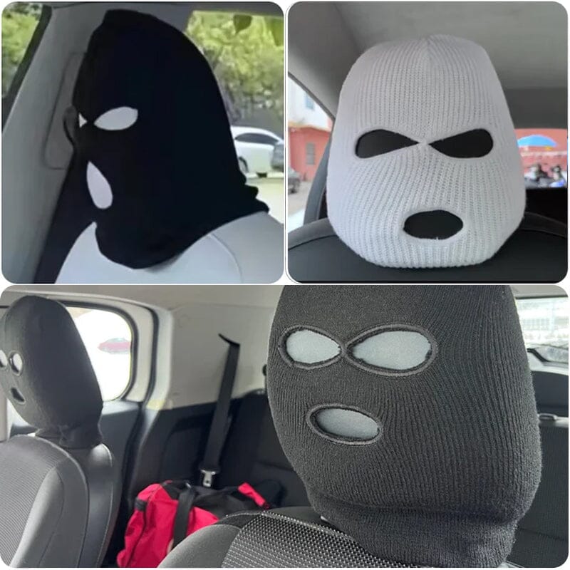 Personalized funny hat for car seat head cover | Kalsten