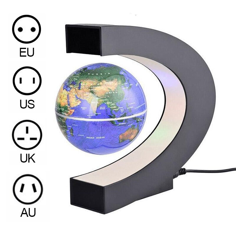 Floating Antigravity Globe LED Lamp | Kalsten