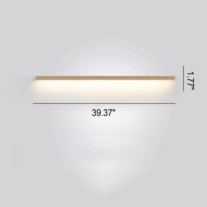 Kalsten | ZenBeam Japanese LED Wall Light | Solid Wood Design | Modern Accent Lighting