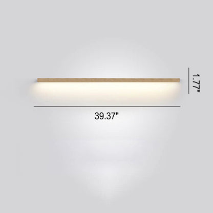 BowLift | ZenBeam Japanese LED Wall Light | Solid Wood Design | Modern Accent Lighting