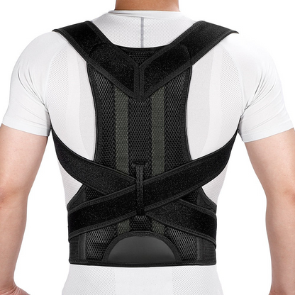 Skanto | Posture Correcting Back Brace – Adjustable Lumbar Support Belt for Back Pain Relief & Spine Alignment | Unisex UK