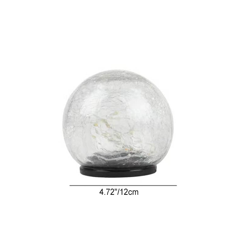 Solar Modern Minimalist Glass Floor Decoration LED Outdoor Landscape Light | Kalsten