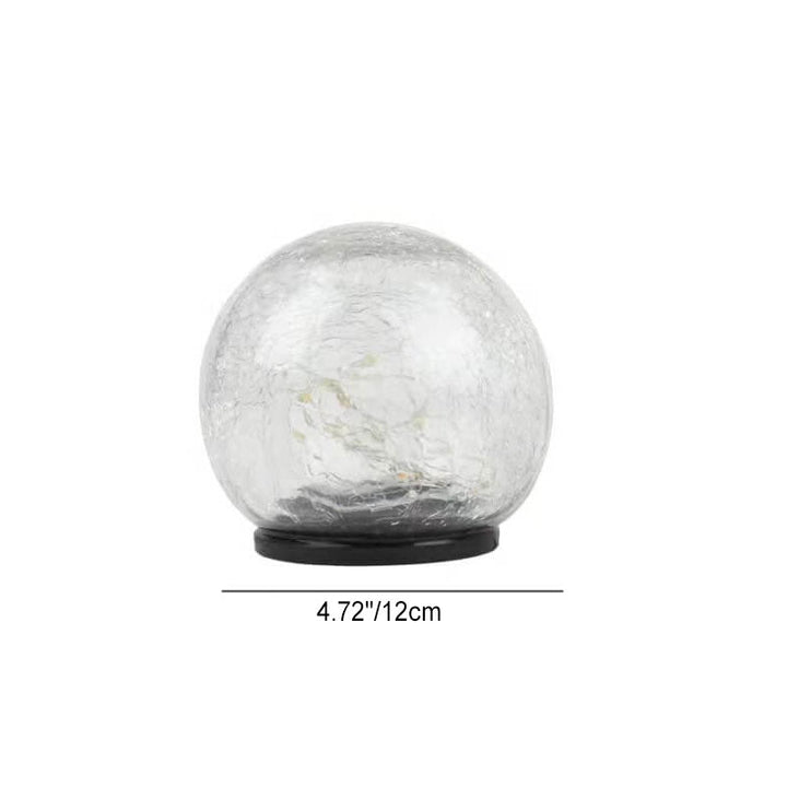 Solar Modern Minimalist Glass Floor Decoration LED Outdoor Landscape Light | Kalsten
