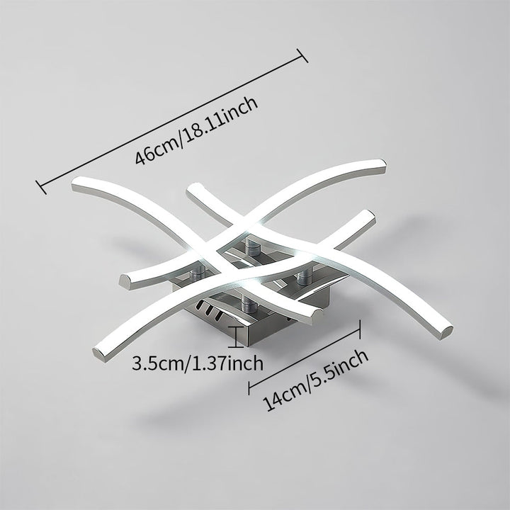 Modern Aluminum LED Ceiling Light Kalsten