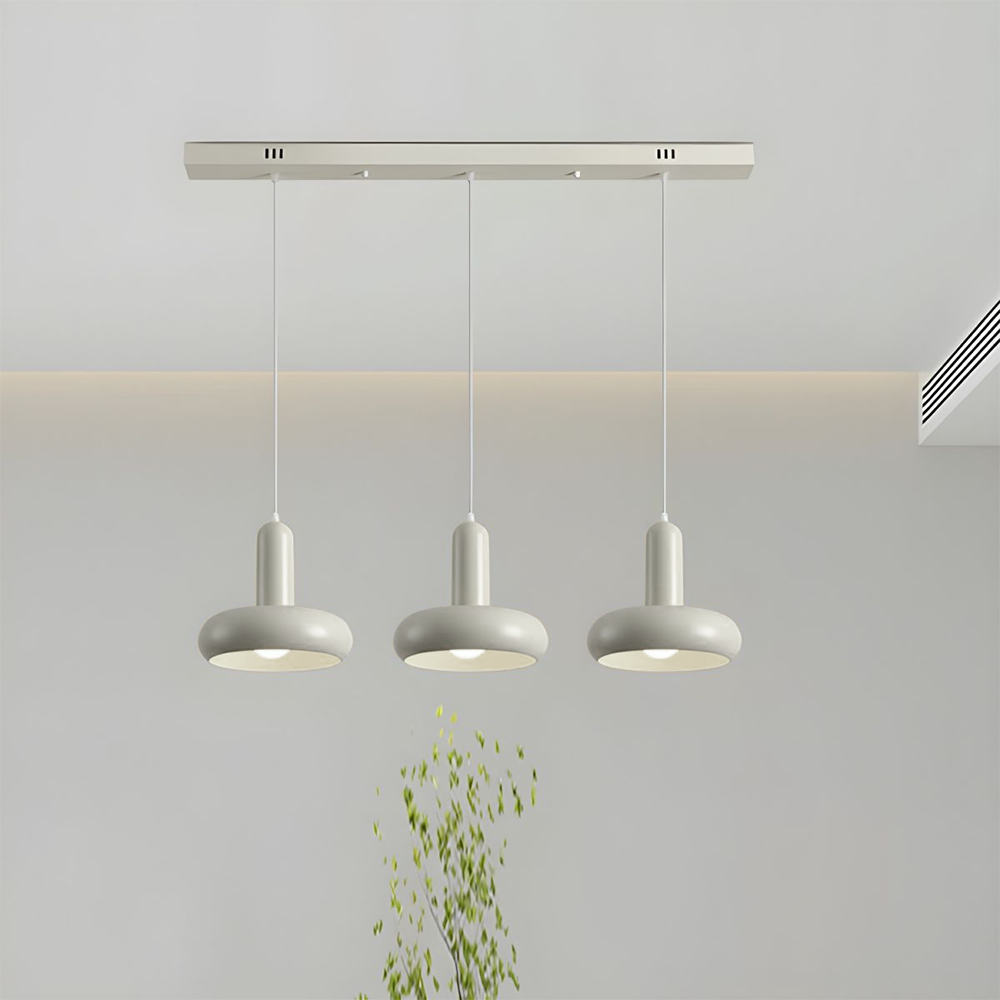 Bauhaus Puck Creamy Pendant Light | Kalsten