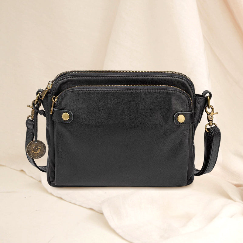 Kalsten | Three-Layer-Leather-Crossbody-Shoulder- & Clutch-Bag