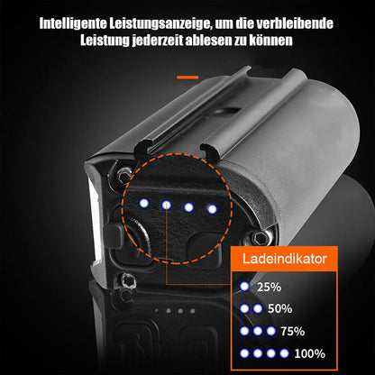 Skanto | Ultra-Bright Rechargeable LED Bike Light – 900 Lumen Bicycle Headlight for Night Riding