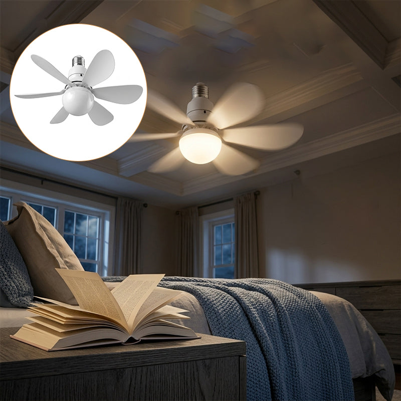 Modern Low Profile Ceiling Fan Light | Kalsten