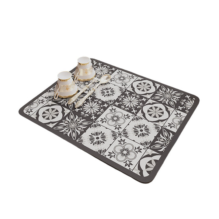 Kalsten | Retro Quick-drying Water-repelling Mat for Kitchen-Bar-Countertops
