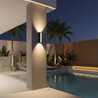 Bright LED Outdoor Wall Sconce