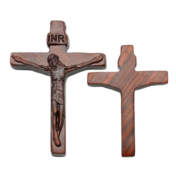 Kalsten | Jesus-Cross-Necklace made of Wood