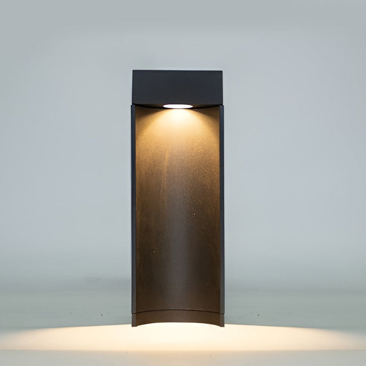 Square 5W LED Waterproof Black Modern Outdoor Lawn Light Path Lights | Kalsten