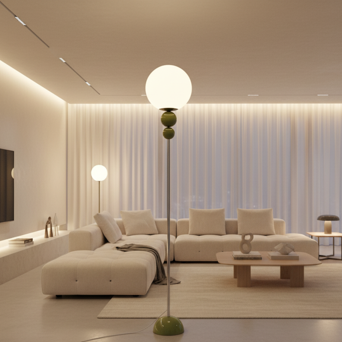 Clavora LED Floor Lamp