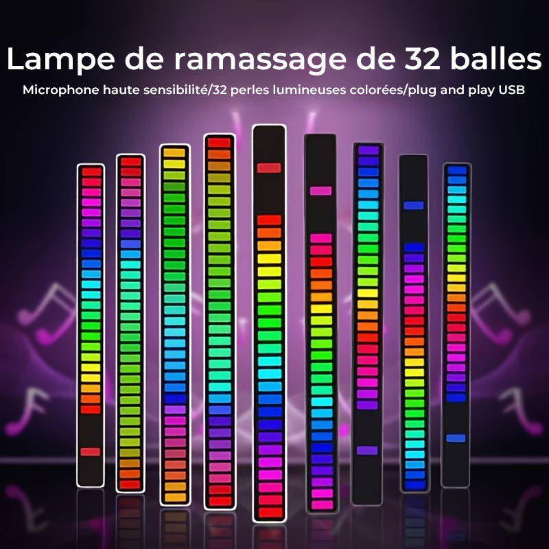 Sound-activated RGB light bar wireless | Kalsten