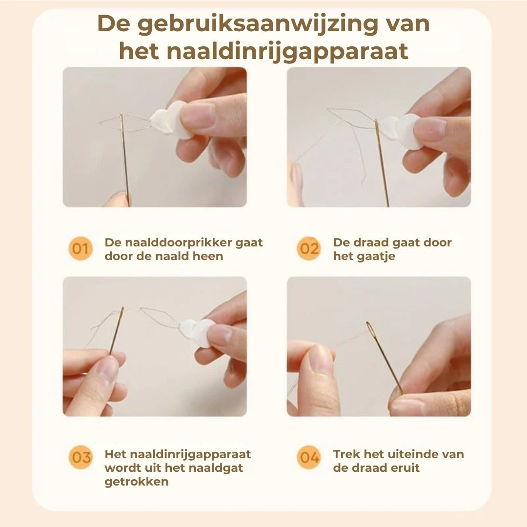Magnetic sewing kit with double-layer box | Kalsten
