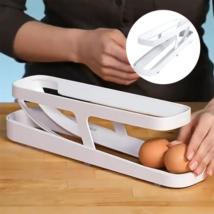 Automatic Scroll Egg Shelf Holder Storage Box | Kalsten